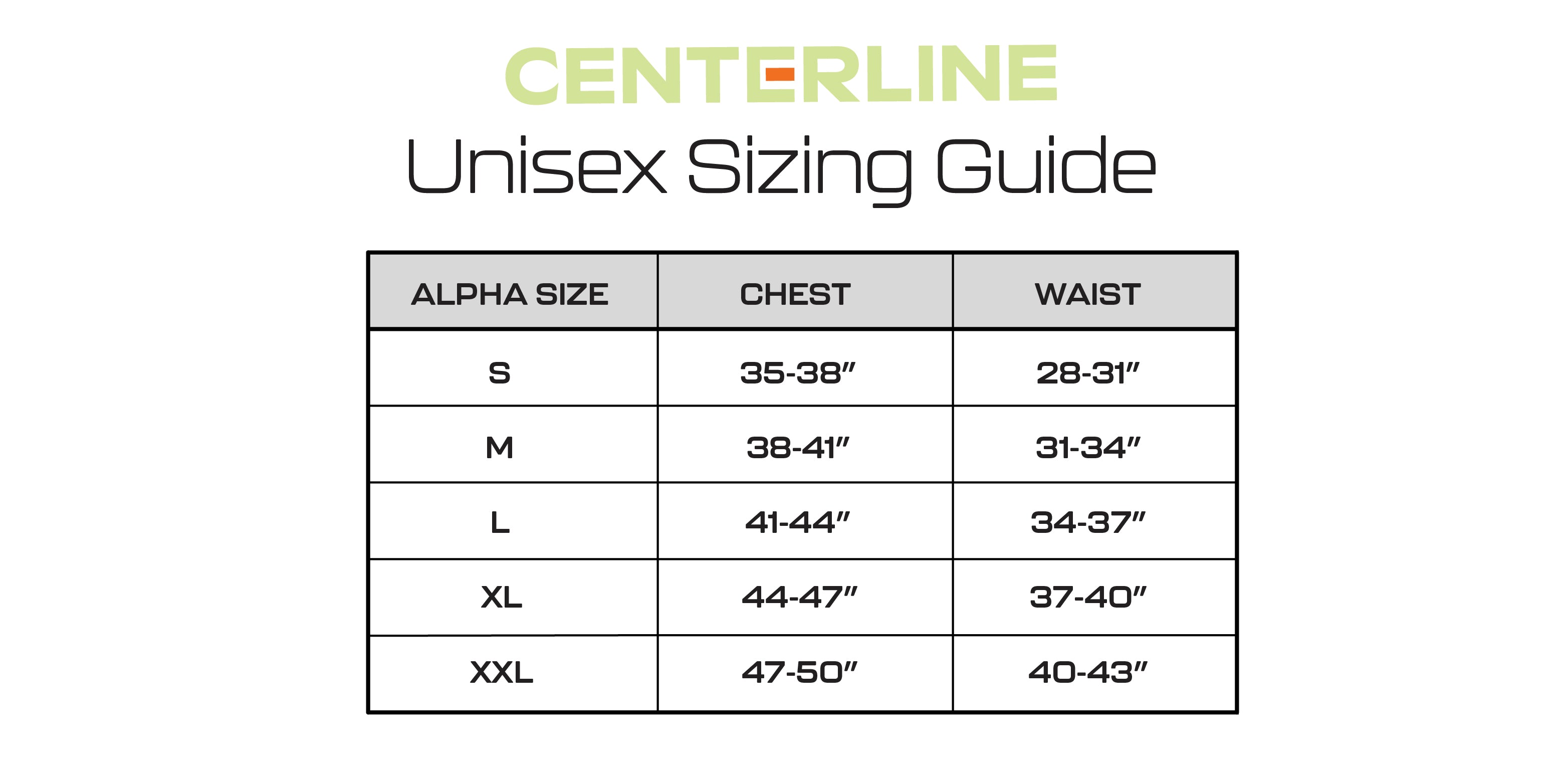 Après Men's Crew Sweatshirt Size Chart
