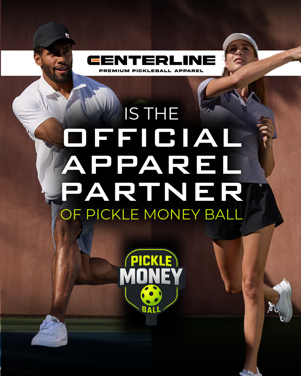 Pickle Money Ball Announces Centerline Athletics as Official Apparel Partner