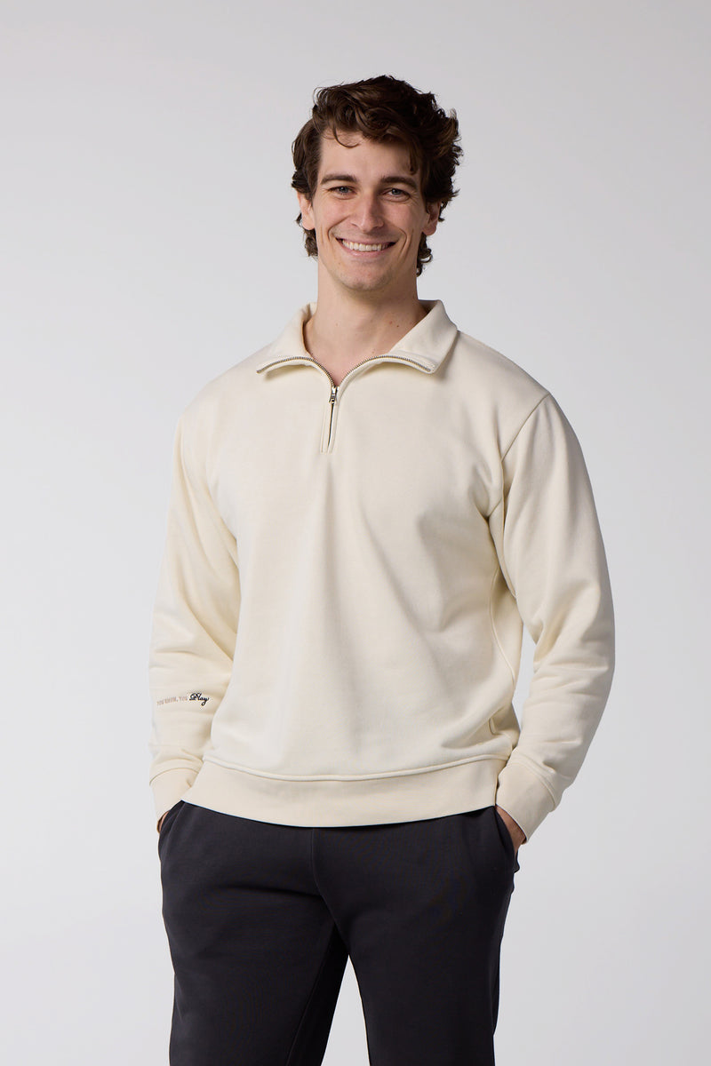 Men's Active Lifestyle You Know You Play™ Quarter Zip Sweatshirt