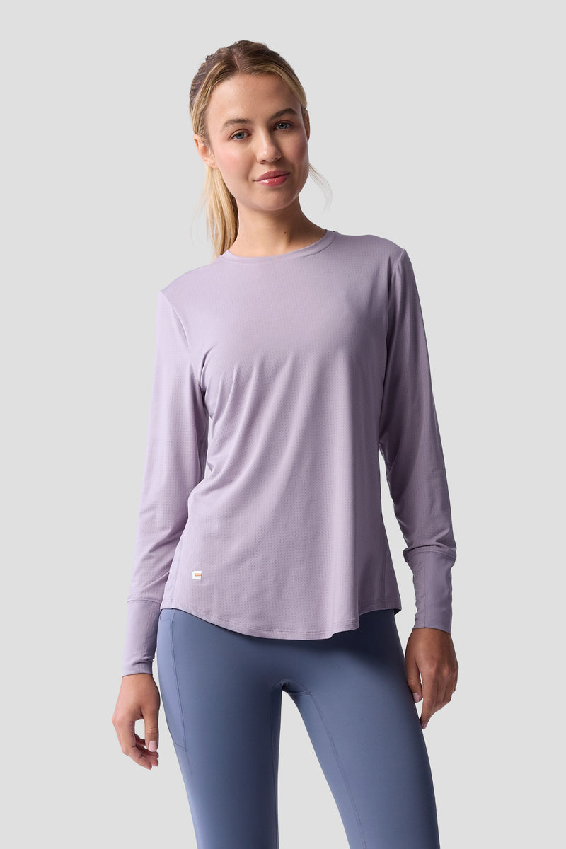 AirLite™ Women's Long Sleeve 2.0 — Purple Ash