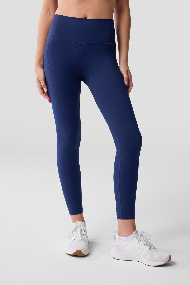 Essentials 7/8 Pocket Leggings — naval academy — 1