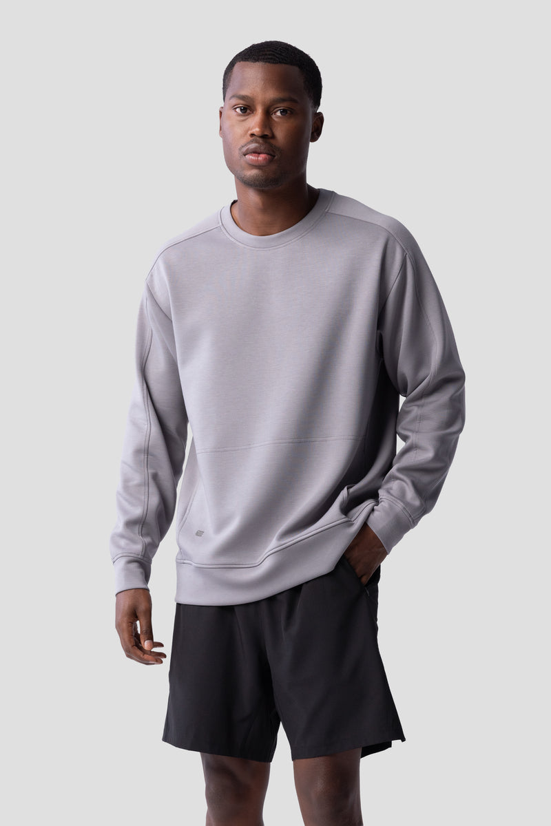 Après Men's Crew Sweatshirt 2.0 — Platinum