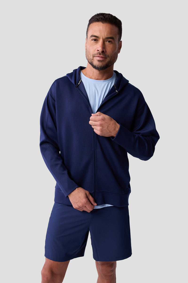 Men's Après Full Zip Hood 2.0 — naval academy — 1