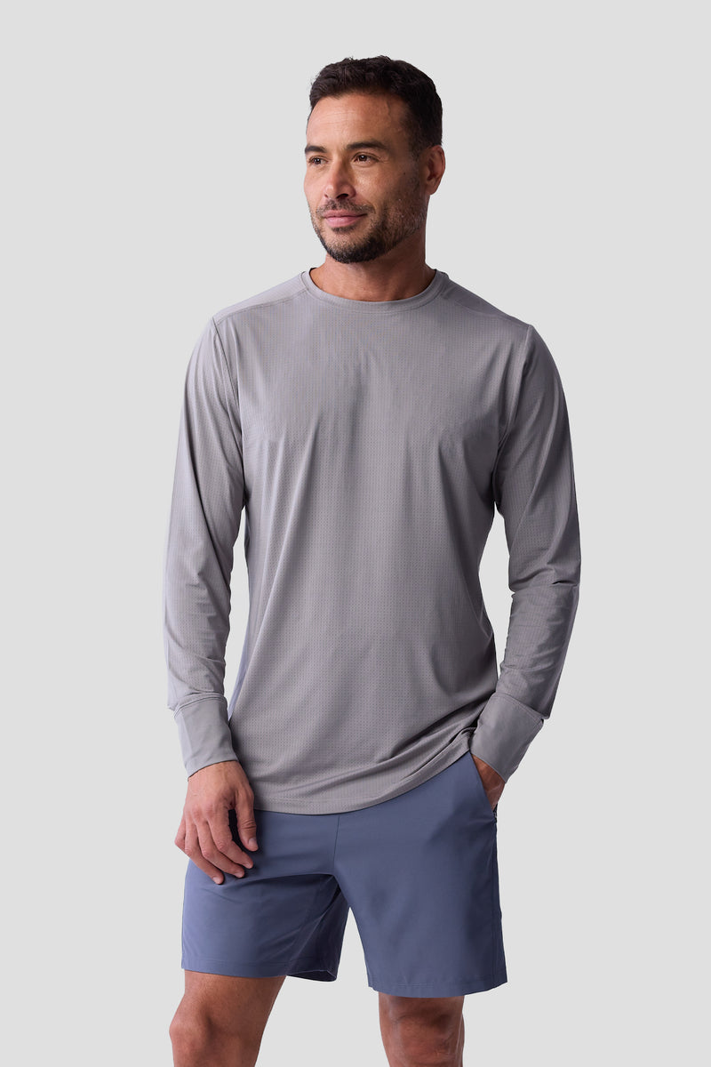 AirLite™ Men's Long Sleeve 2.0 — Platinum