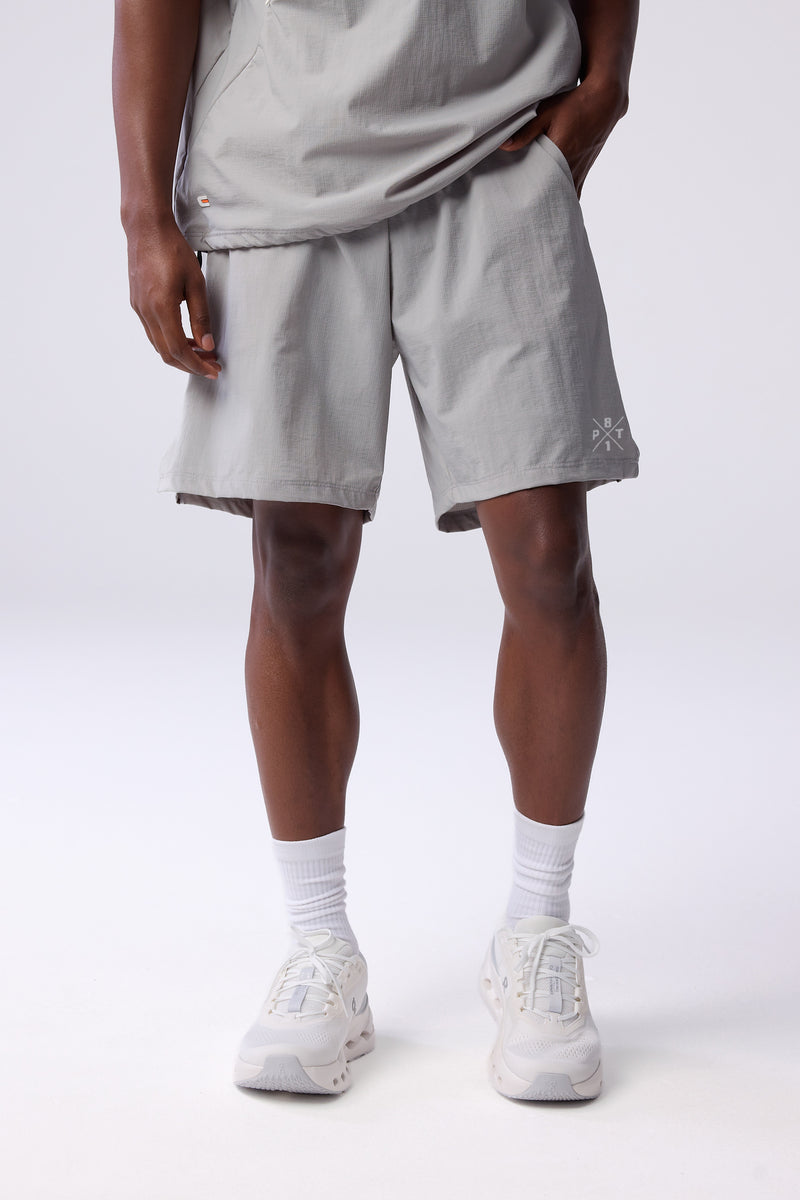 TO Performance Lined Short — Glacier Grey