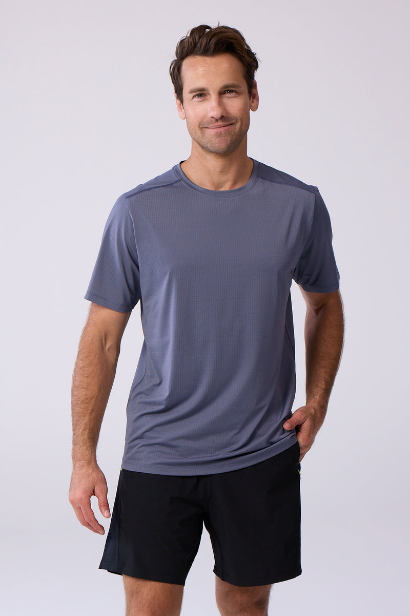 AirLite™ Men's Tee 2.0 — In Bounds Blue