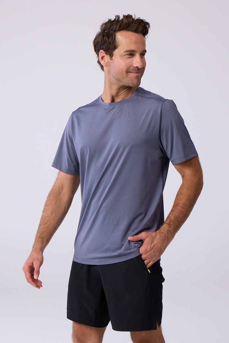 AirLite™ Men's Tee 2.0 — in bounds blue — 2