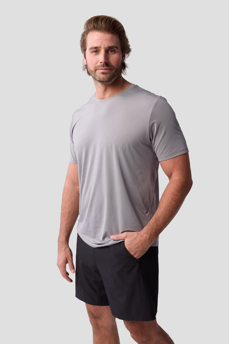 AirLite™ Men's Tee 2.0 — platinum — 2