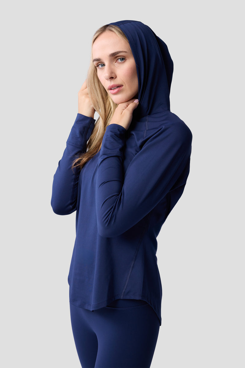 Layering Hoodie Women's 2.0 — naval academy — 2