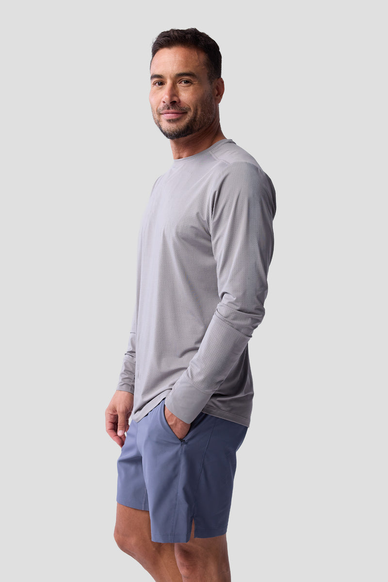 AirLite™ Men's Long Sleeve 2.0 — platinum — 2