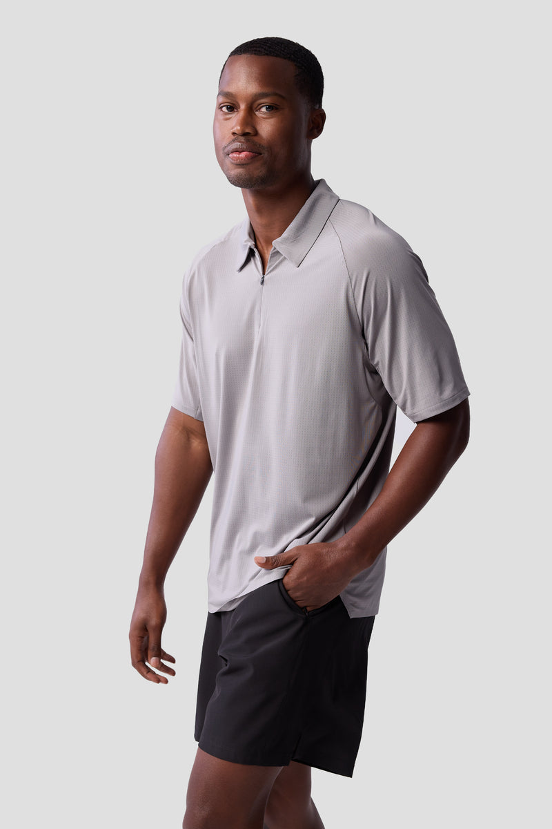 Men's AirLite™ Polo Shirt 2.0 — Platinum — 2