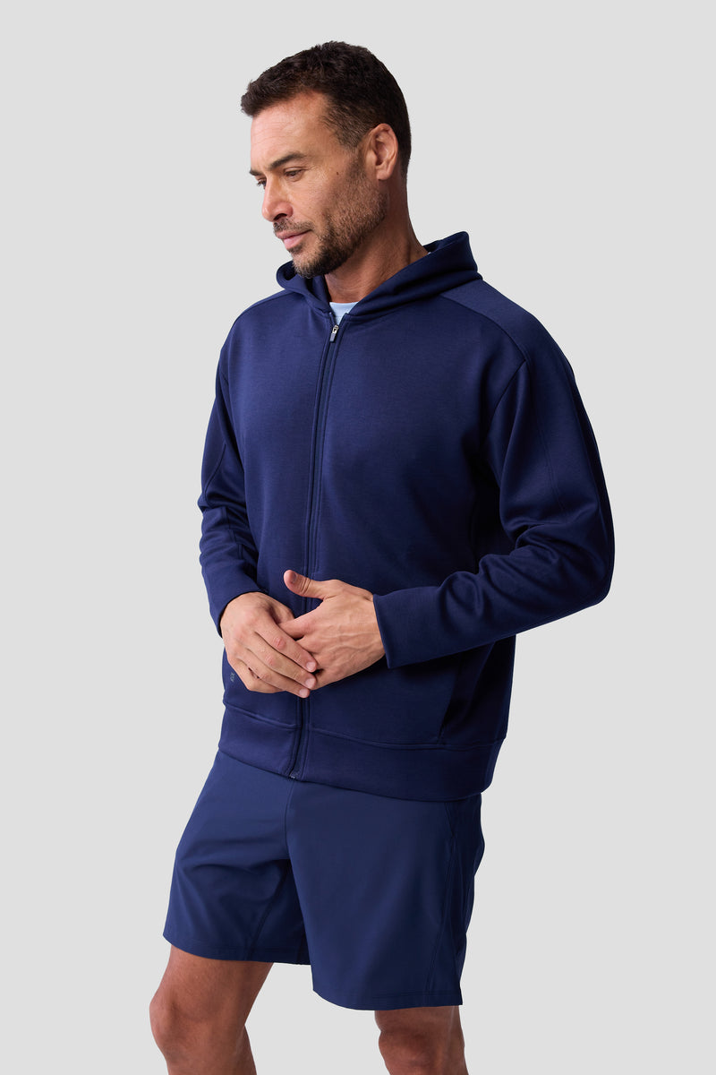 Men's Après Full Zip Hood 2.0 — naval academy — 2