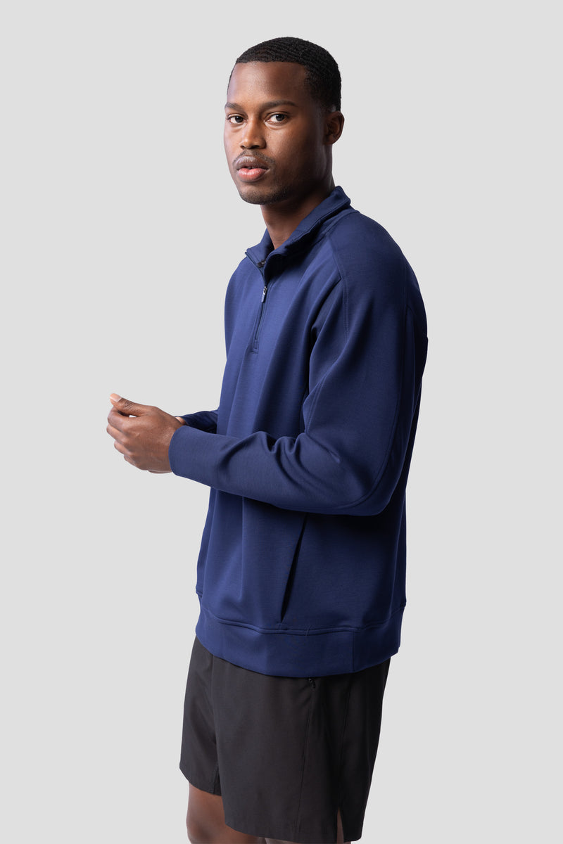 Men's Après Quarter Zip 2.0 — naval academy — 2
