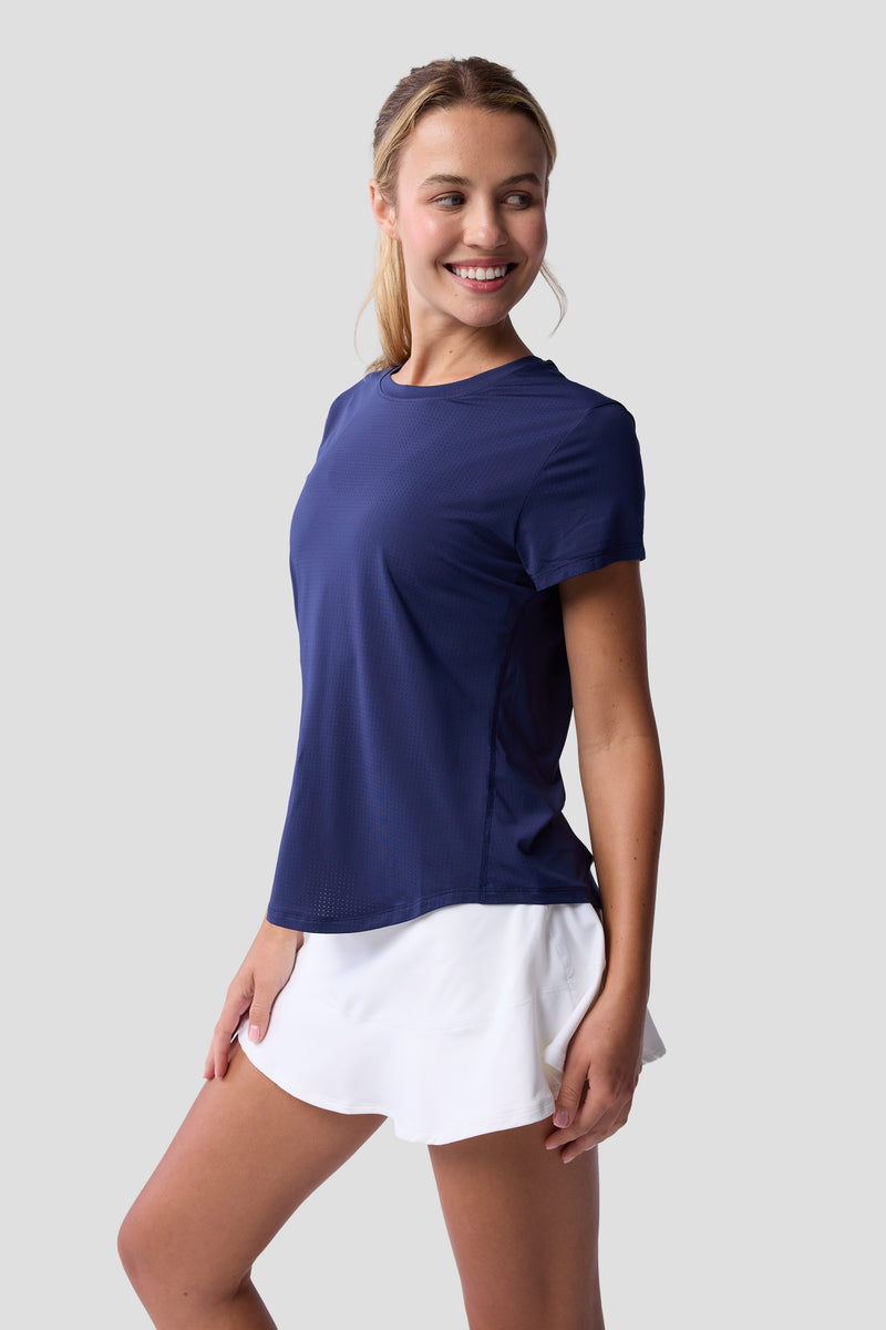 AirLite™ Women's Tee 2.0 — naval academy — 1
