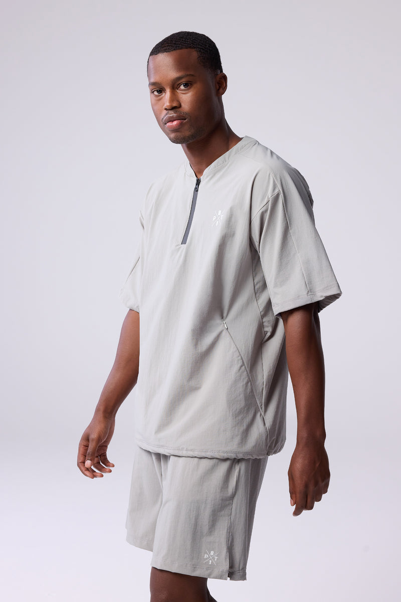 TO Performance Quarter Zip Top — glacier grey — 4