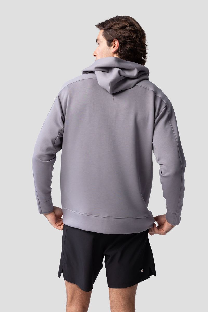 Men's Après Full Zip Hood 2.0 — platinum — 3