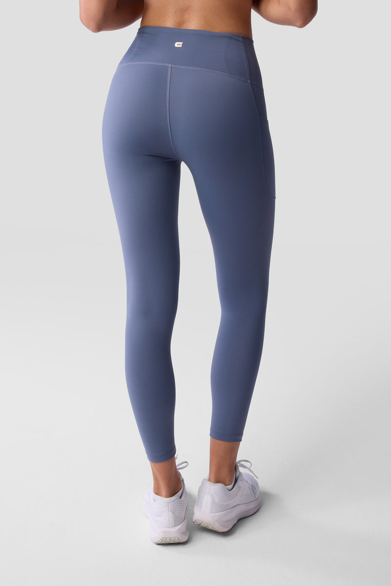 Essentials 7/8 Pocket Leggings — in bounds blue — 3