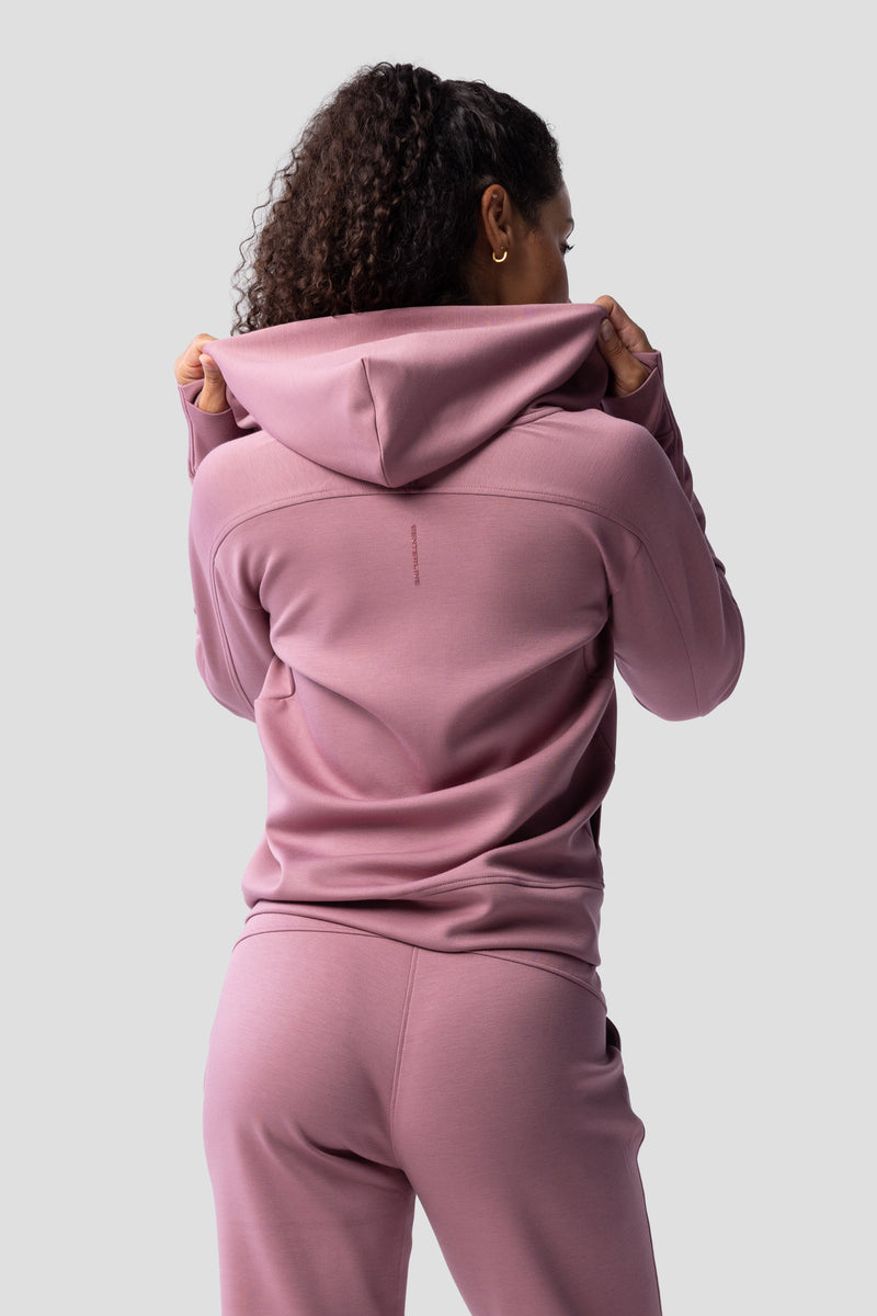 Women's Après Full Zip Hood 2.0 — ashrose — 3