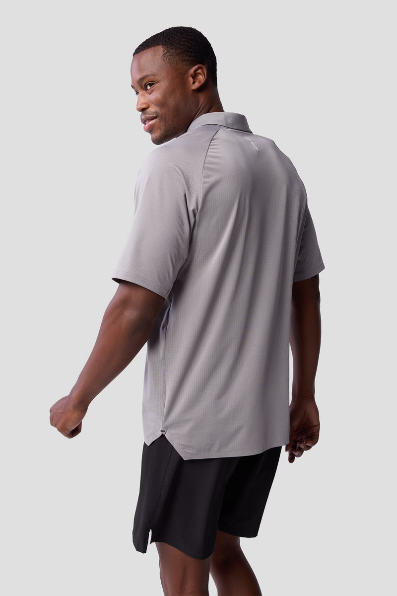 Men's AirLite™ Polo Shirt 2.0 — Platinum — 3