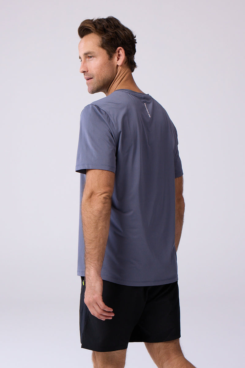 AirLite™ Men's Tee 2.0 — in bounds blue — 3