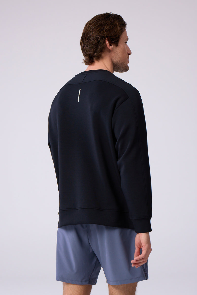 Après Men's Crew Sweatshirt 2.0 — black — 3