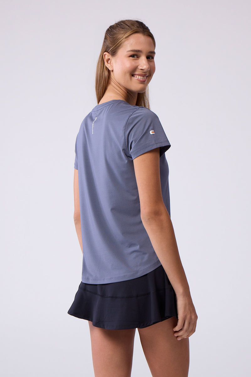 AirLite™ Women's Tee 2.0 — in bounds blue — 3