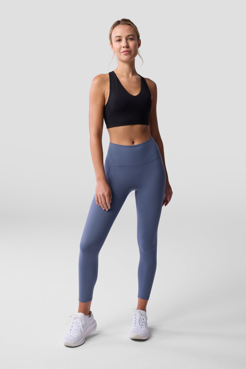 Essentials 7/8 Pocket Leggings — in bounds blue — 4