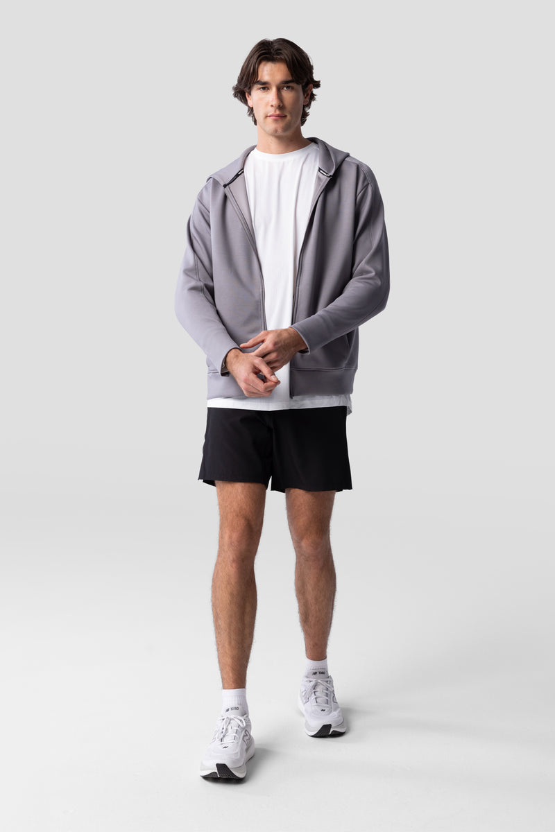 Men's Après Full Zip Hood 2.0 — platinum — 2