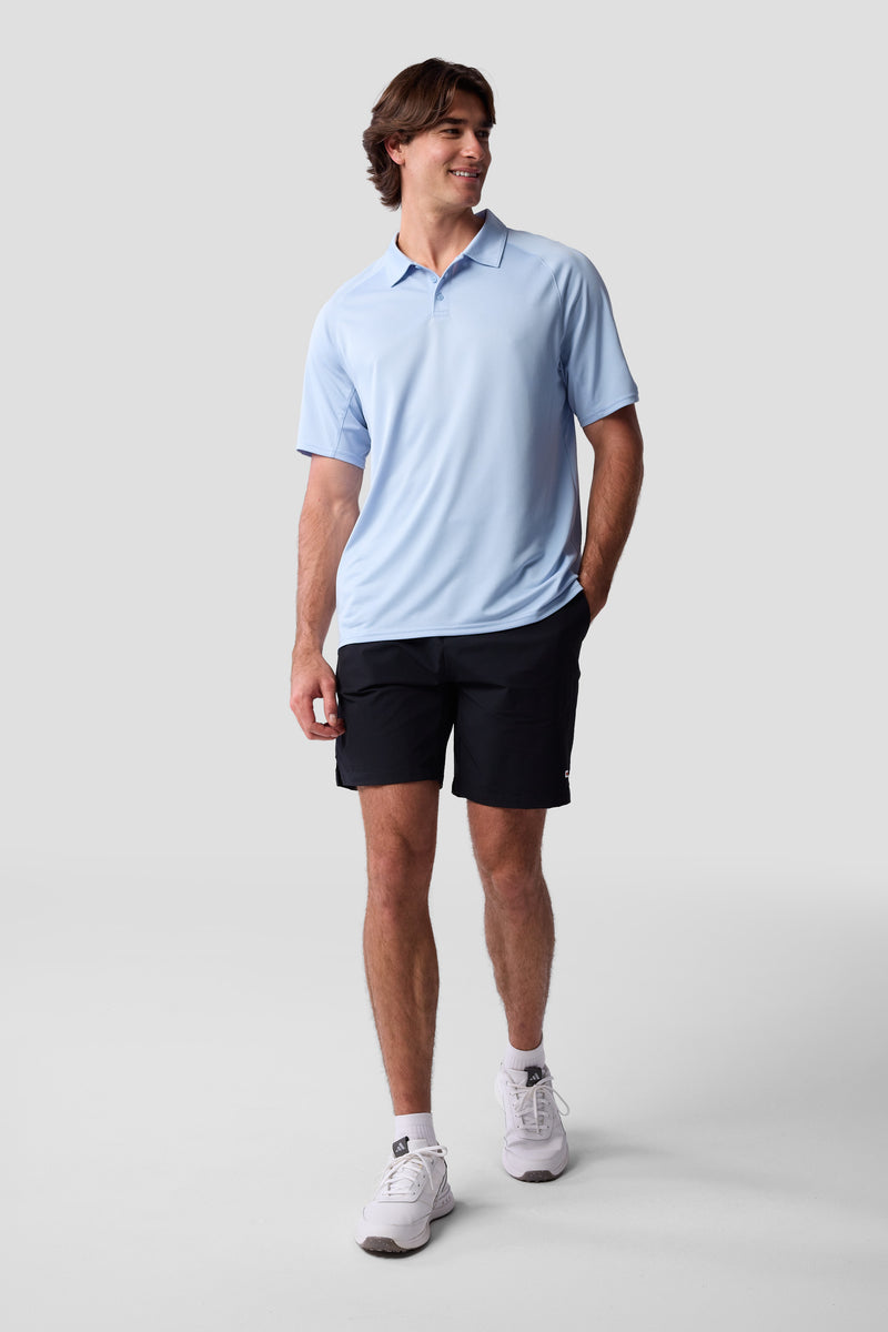 Men's Cross-Sport Tech Pique Polo — skyway — 4