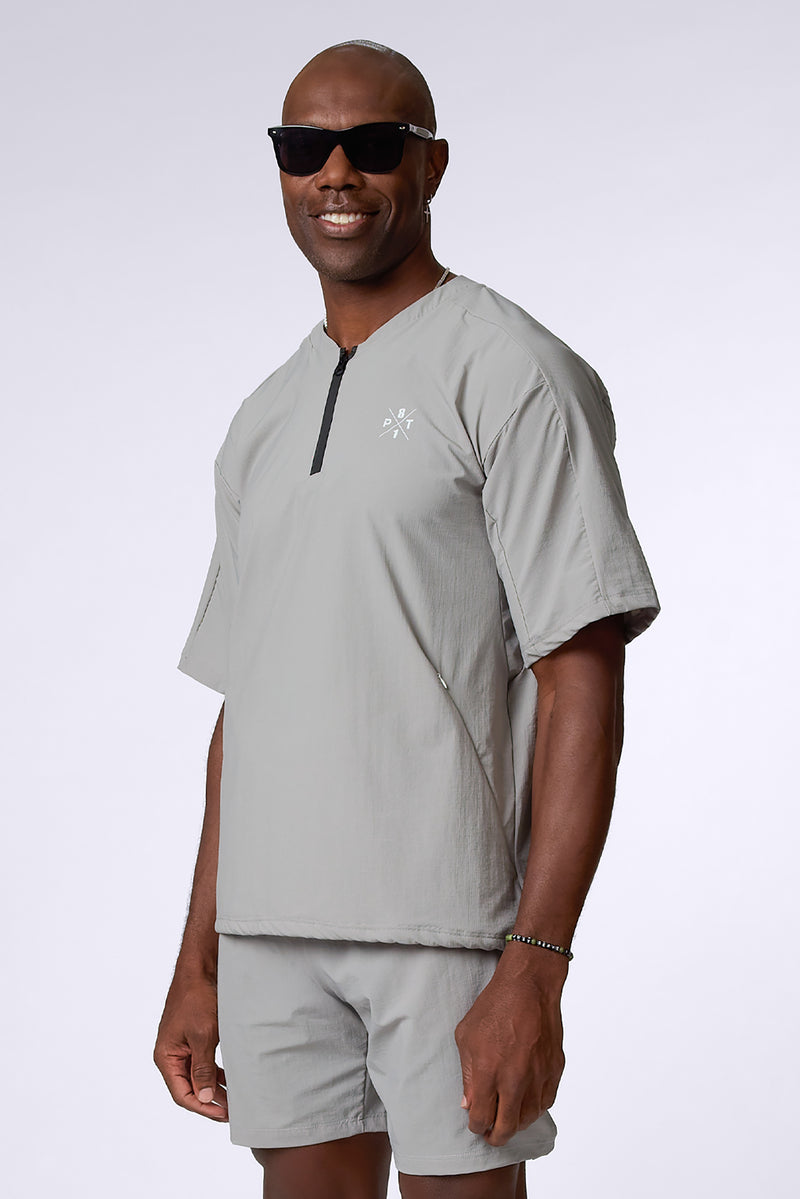 TO Performance Quarter Zip Top — glacier grey — 1