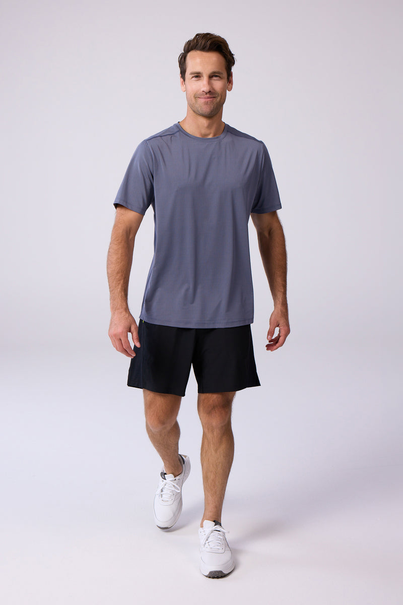 AirLite™ Men's Tee 2.0 — in bounds blue — 4