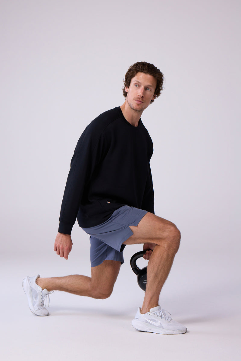 Après Men's Crew Sweatshirt 2.0 — black — 5