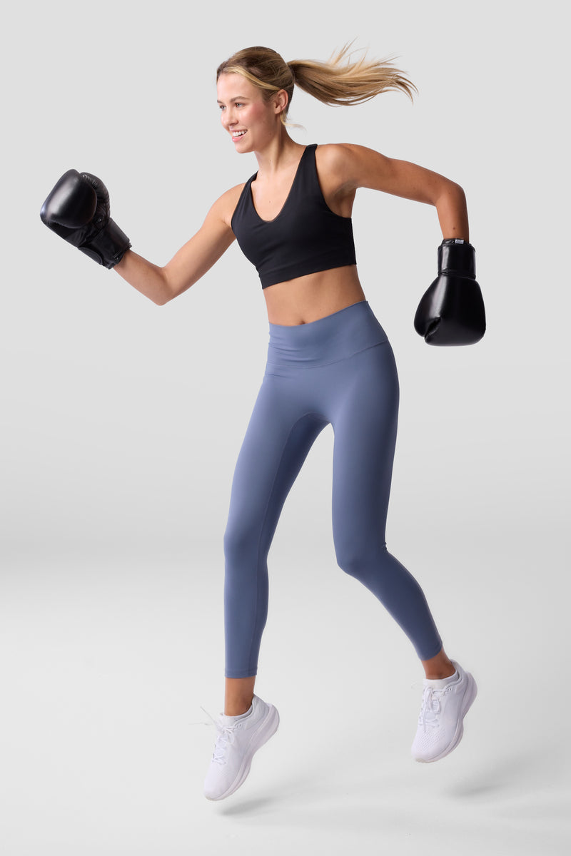Essentials 7/8 Pocket Leggings — in bounds blue — 5