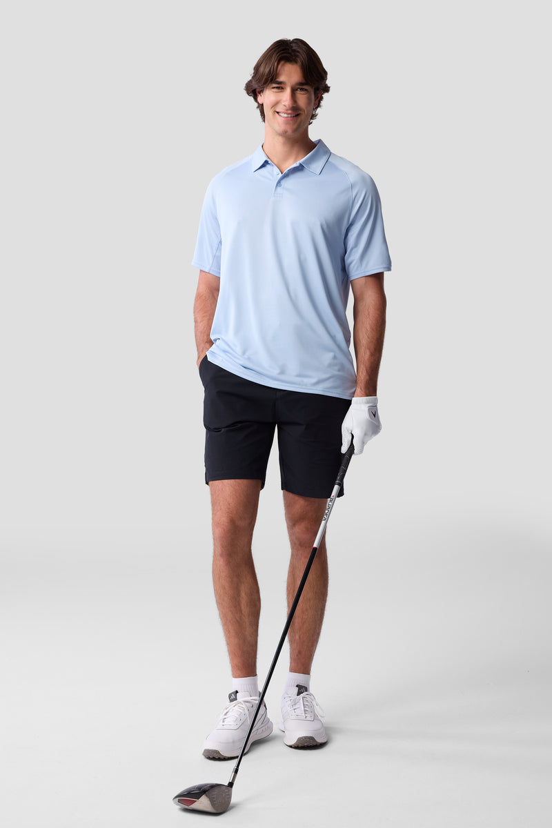 Men's Cross-Sport Tech Pique Polo — skyway — 8