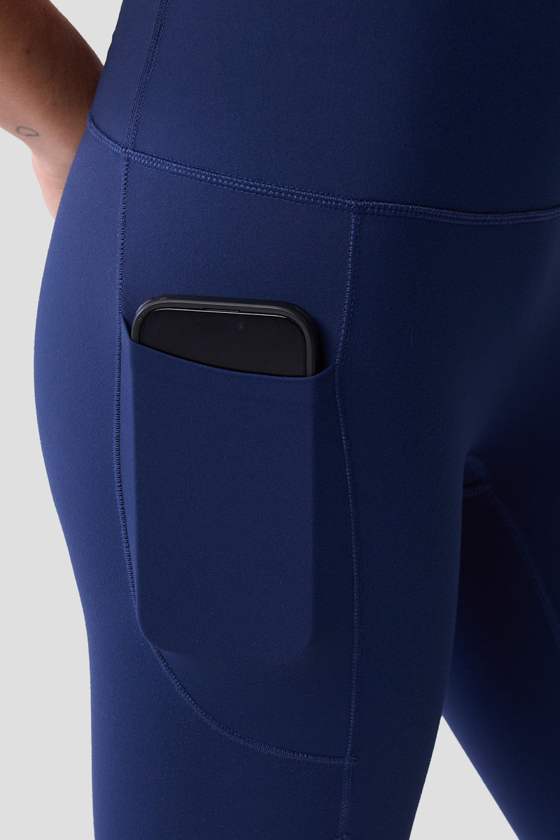 Essentials 7/8 Pocket Leggings — naval academy — 4