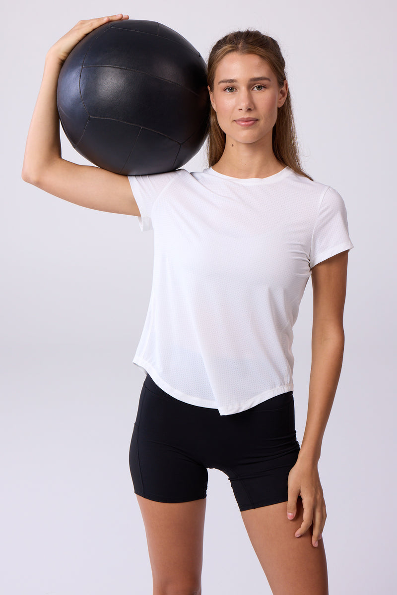 AirLite™ Women's Tee 2.0 — white — 8