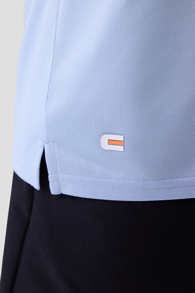 Men's Cross-Sport Tech Pique Polo — skyway — 7