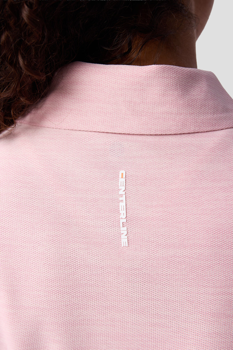 Women's Cross-Sport Tech Pique Polo — pink sorbet — 7