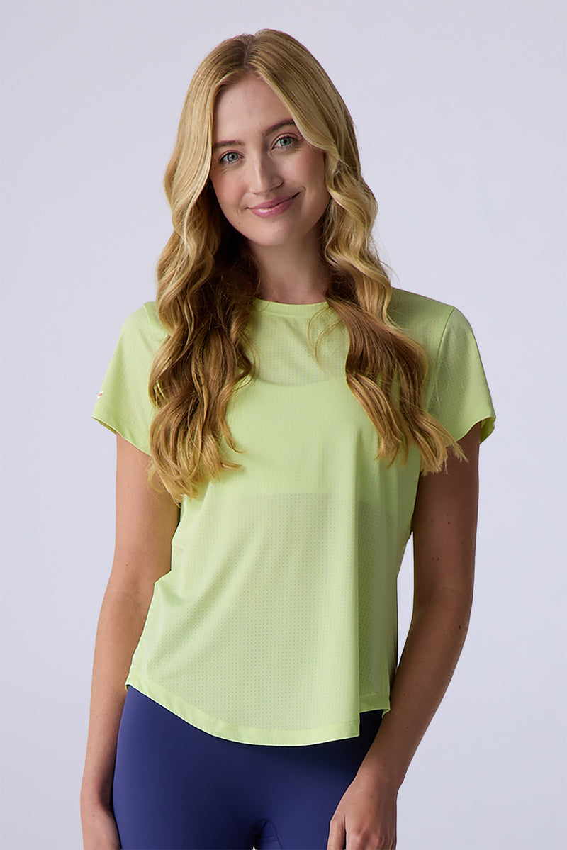 AirLite™ Women's Tee 2.0 — Shadow Lime