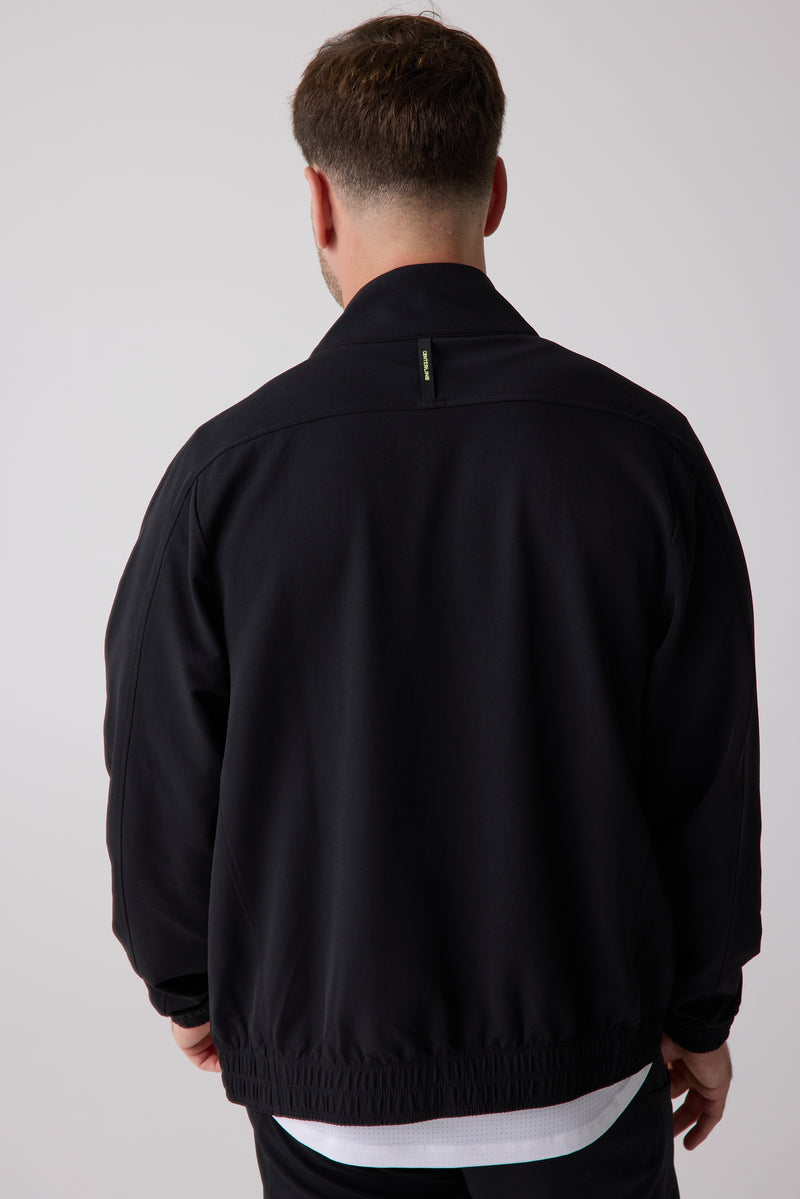 Brooklyn Pickleball Men's Courtside Track Jacket — black — 2
