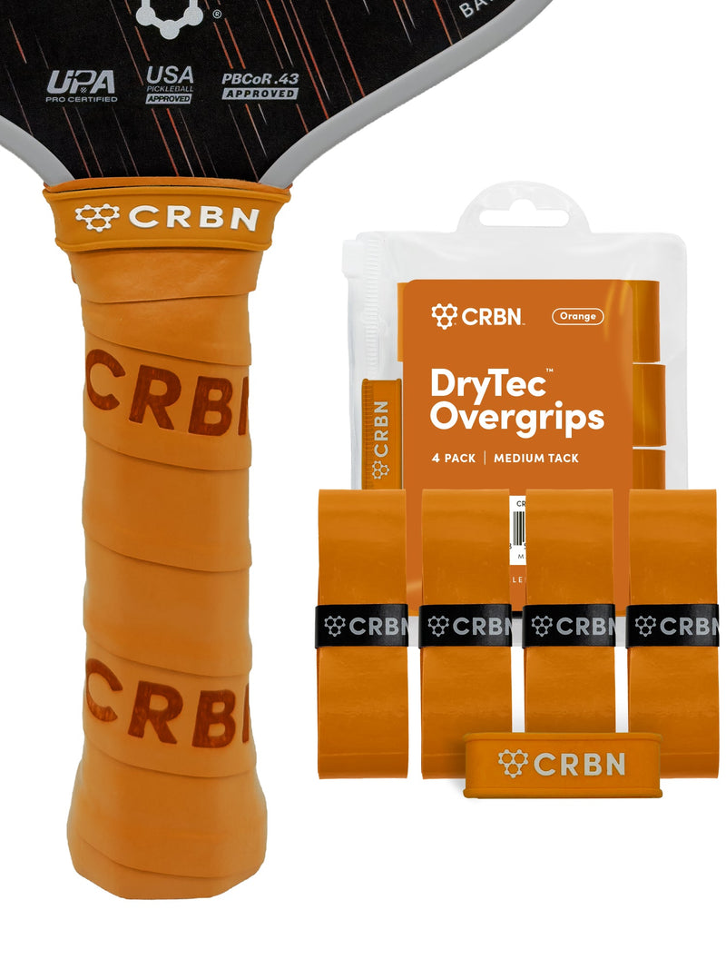 CRBN DryTec™ Overgrips (4 Pack) — Orange