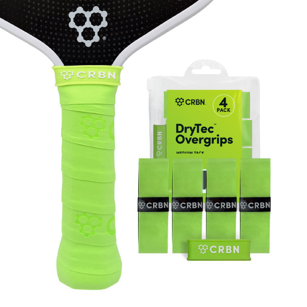 CRBN DryTec™ Overgrips (4 Pack) — Lime