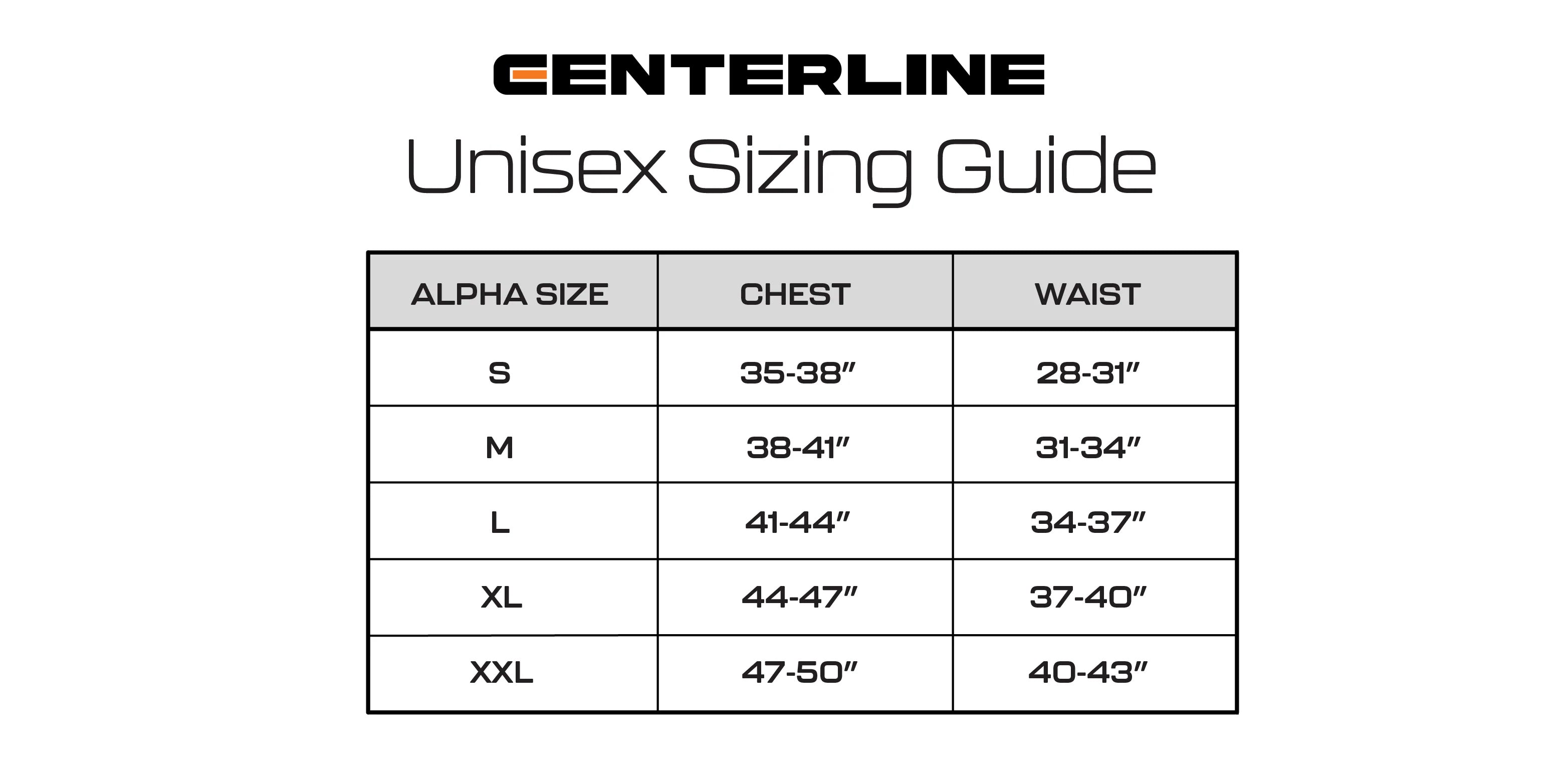Après Men's Crew Sweatshirt Size Chart