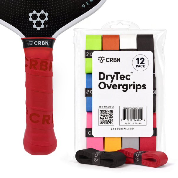 CRBN DryTec™ Overgrips (4 Pack) — Assorted