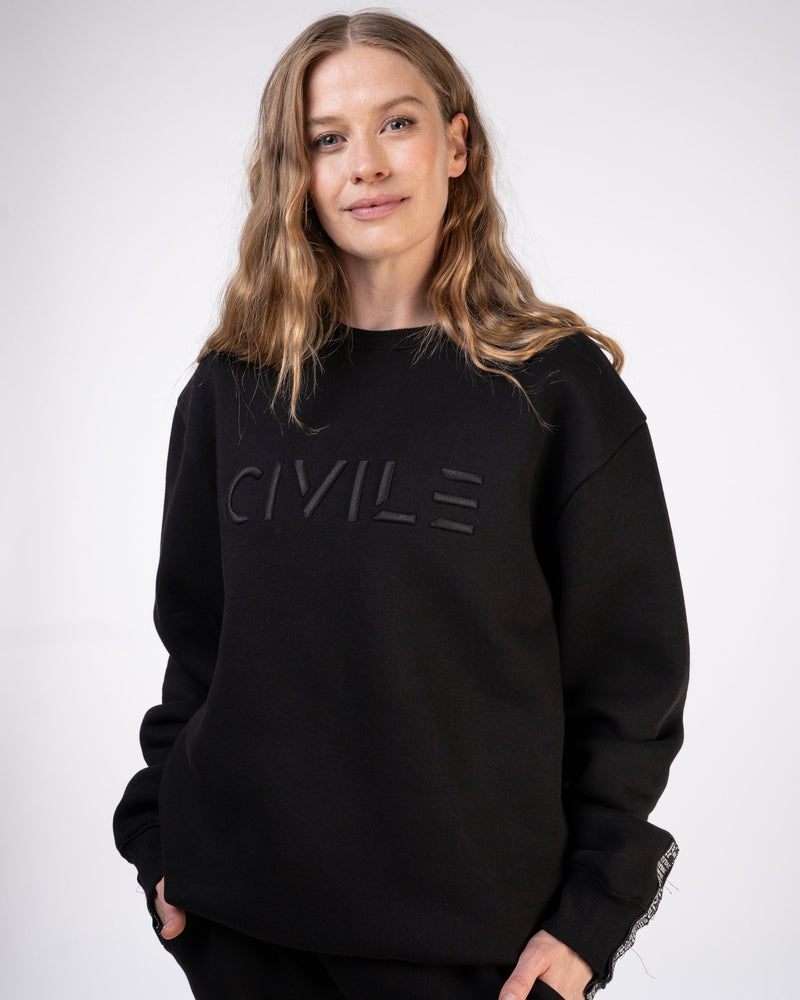 Civile Logo Unisex Crew Sweatshirt