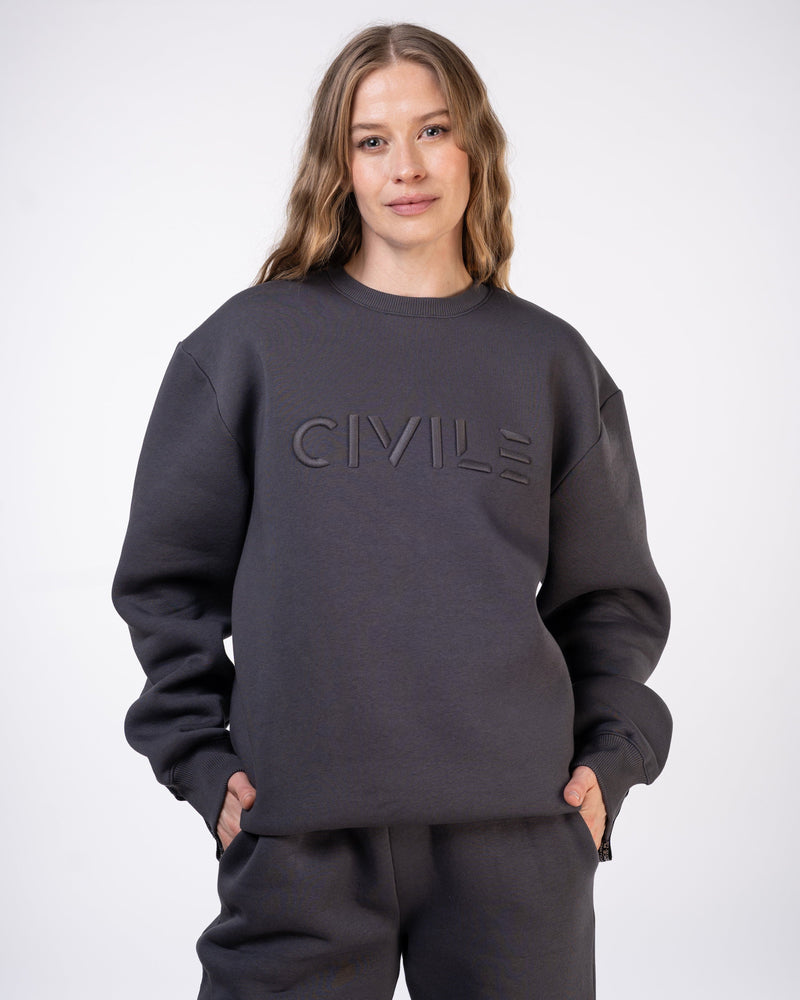 Civile Logo Unisex Crew Sweatshirt