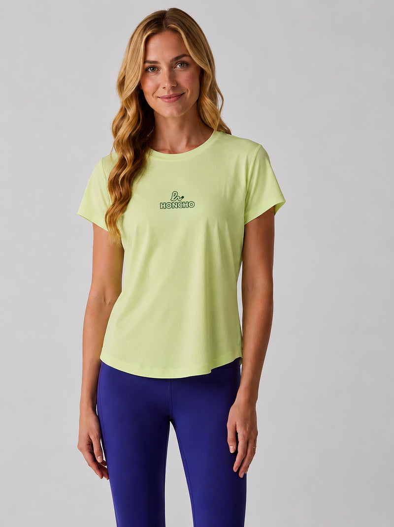 Honcho AirLite™ Women's Tee — Shadow Lime