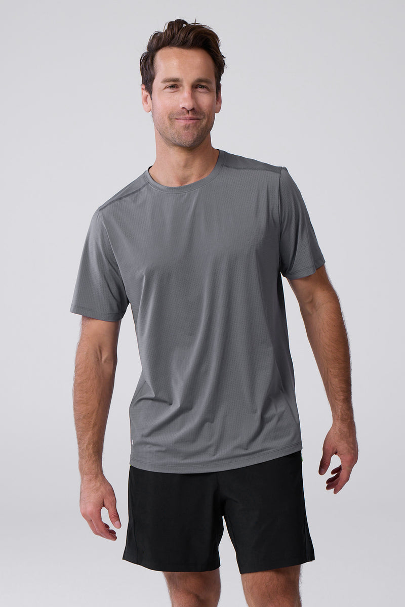 AirLite™ Men's Tee 2.0 — Platinum