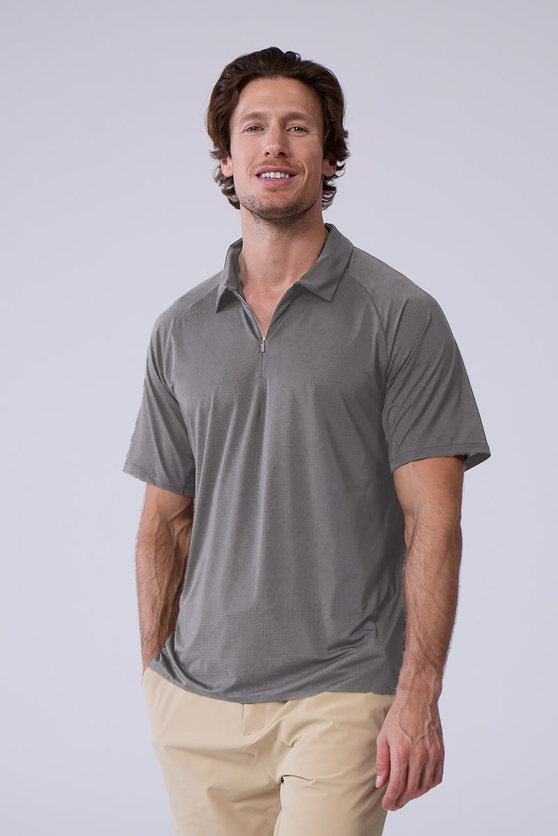Men's AirLite™ Polo Shirt 2.0 — platinum — 1