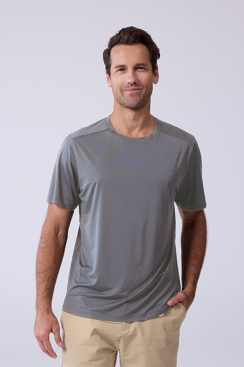 AirLite™ Men's Tee 2.0 — Platinum